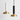 Luminária Pendente Moderno Minimalista Astra - Branco e Dourado - ORNE™