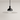Luminária Pendente Moderna Minimalista Metal LED Bowl - Preto / Ø40cm / Branco Quente (3000K) - ORNE™