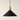 Luminária Pendente Moderna Minimalista Japonês Metal Galen - Preto / Branco Quente (3000K) - ORNE™