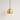 Luminária Pendente Moderna Minimalista LED Metal Nea - Dourado / Ø10cm - ORNE™