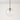 Luminária Pendente Moderno Minimalista Globo de Vidro Bulle - 20cm - ORNE™