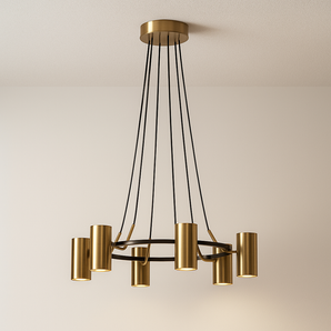 Luminária Pendente Moderno Minimalista Halle - Ø68cm - ORNE™