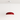 Luminária Pendente Moderna Minimalista Metal Reseda - Ø45x15cm / Vermelho / Alumínio - ORNE™