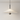Luminária Pendente Moderna Minimalista LED Metal Acrílico Fenzzi - Ø30cm / Branco Quente (3000K) - ORNE™