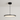 Luminária Pendente Moderna Minimalista LED Metal Flusso - Preto / Ø30cm / Branco Quente (3000K) - ORNE™
