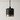 Luminária Pendente Moderna Minimalista Pristine - Preto - ORNE™