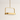 Luminária Pendente Moderna Minimalista Refinement - Dourado - ORNE™