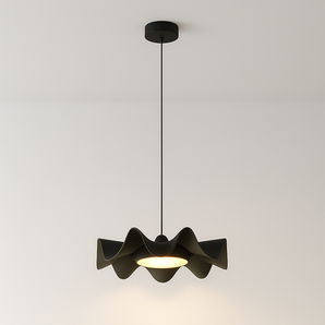 Luminária Pendente Moderna Minimalista LED Metal Toro - Preto / Dimerizável (3000K-6000K) - ORNE™