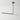 Luminária Pendente Moderno Minimalista Metal Linear Preto LED Belga — ORNE