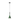 Luminária Pendente Moderna Minimalista Penn - Verde / Ø15cm / Metal - ORNE™