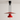 Luminária Pendente Moderna Minimalista Metal Zion Colors - Ø40cm / Vermelho / Branco Quente (3000K) - ORNE™