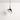 Luminária Pendente Moderno Minimalista Metal Preto LED Ermist