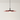 Luminária Pendente Moderna Minimalista LED Metal Acrílico Hamra - Ø28cm / Vermelho / Branco Quente (3000K) - ORNE™