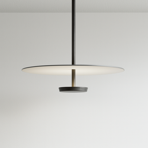 Luminária Pendente Moderno Minimalista Litzy - Ø30cm / Branco Neutro (4000K) - ORNE™