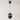 Luminária Pendente Minimalista Moderna Time - Azul - ORNE™