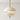 Luminária Pendente Moderna Minimalista Vidro Unique - Ø40x50cm / Vidro e Alumínio - ORNE™