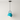 Luminária Pendente Minimalista Moderna Wizza - Azul - ORNE™