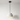 Luminária Pendente Moderna Minimalista Resina Gondze Lumi - Ø32x30cm / Branco / Resina e Alumínio - ORNE™