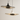 Luminária Pendente Moderno Minimalista Orgânico LED Danish - Preto / Ø60cm / Branco Quente (3000K) - ORNE™