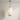 Luminária Pendente Moderna Minimalista Tecido Shells - Ø25x50cm / Branco - ORNE™