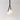 Luminária Pendente Minimalista Moderna Vidro LED Artz - Branco / Branco Quente (3000K) - ORNE™