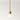 Luminária Pendente Moderno Minimalista Vidro Metal Off-white Aplaho