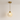 Luminária Pendente Moderna Minimalista Vidro Ardore - Dourado e Incolor / Vidro e Alumínio / A / 1 Lâmpada - ORNE™