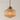 Luminária Pendente Moderna Minimalista Metal Vidro Canelado Avlon - Âmbar - ORNE™