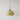 Luminária Pendente Moderna Minimalista Vidro Bagliore - Bege e Prata / Ø20x19cm - ORNE™