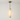 Luminária Pendente Moderna Minimalista Mármore Basto - Mármore e Latão / Ø7x38cm - ORNE™