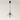 Luminária Pendente Moderna Minimalista LED Vidro Candablo - A / Fumê / Branco Quente (3000K) - ORNE™