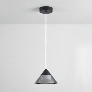 Luminária Pendente Moderno Minimalista Vidro Metal LED Castle — ORNE