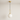 Luminária Pendente Moderna Minimalista Globo Bola Vidro Cutt - Dourado e Branco / Branco Quente (3000K) - ORNE™