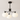 Luminária Pendente Moderna Minimalista Vidro Metal Dalton - Ø66cm / Preto / 3 lâmpadas / Branco Quente (3000K) - ORNE™