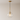Luminária Pendente Moderno Minimalista Globo Bola Vidro Droplight - Dourado / Ø25cm / Branco Quente (3000K) - ORNE™