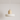 Luminária Pendente Moderna Minimalista Vidro Metal Fahama - Bege / Ø17x15cm / Branco Quente (3000K) - ORNE™