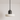 Luminária Pendente Moderna Minimalista Vidro Metal Fahama - Preto / Ø17x15cm / Branco Quente (3000K) - ORNE™