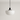 Luminária Pendente Moderno Minimalista Fox - Branco / Ø22cm - ORNE™