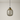 Luminária Pendente Moderna Minimalista Metal Vidro Glacer - Ø18cm / Dourado e Fumê - ORNE™