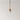 Luminária Pendente Moderna Minimalista Vidro Incolor Metal Dourado Glazz - Modelo D / Ø23cm / Dourado / Vidro Incolor - ORNE™