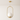 Luminária Pendente Moderno Minimalista Metal Globo Vidro Bow - Dourado / Branco Quente (3000K) / Ø20cm - ORNE™