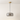 Luminária Pendente Moderna Minimalista Metal Vidro Gnitti - Fumê / Ø35cm / Branco Quente (3000K) - ORNE™