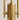 Luminária Pendente Moderna Minimalista Metal Vidro Halaro - Dourado / Ø12x150cm - ORNE™