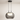 Luminária Pendente Moderna Minimalista Metal Vidro LED Hurri - Ø26cm x 26cm / Branco Quente (3000K) - ORNE™