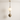 Luminária Pendente Moderna Minimalista Vidro Metal Jongin - 1 Lâmpada / Fendi / Branco Quente (3000K) - ORNE™