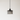Luminária Pendente Moderna Minimalista Vidro Metal Myrina - Ø17x16cm / Preto - ORNE™