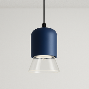 Luminária Pendente Moderna Minimalista Native - Azul - ORNE™