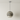 Luminária Pendente Moderno Minimalista Globo Bola Vidro Orb - Prata / Ø15cm - ORNE™