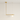 Luminária Pendente Moderno Minimalista Osian - Dourado / 50cm - ORNE™