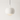Luminária Pendente Moderna Minimalista Peanut - Branco - ORNE™